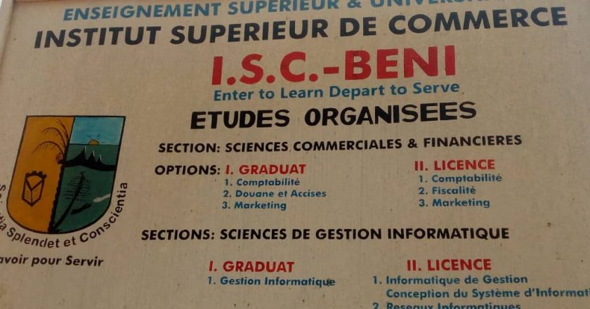 Beni-ESU : l’ISC lance les travaux de construction de son bâtiment