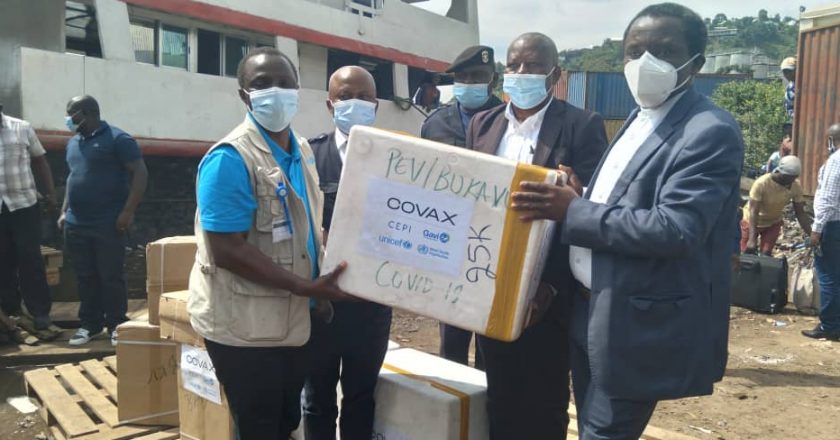 Sud-Kivu :  41.100 doses du vaccin Astra zeneca réceptionnées:3 catégories de personnes visées.
