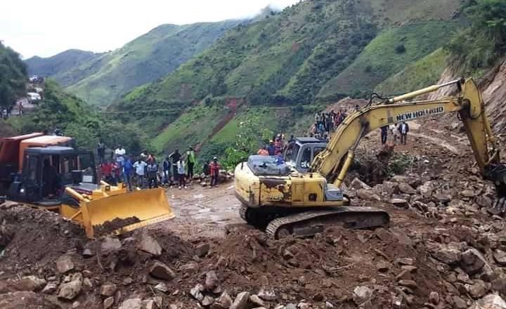 Sud-Kivu : travaux de Dynamitage à Luhanga et Pemba, l’Office de route donne l’espoir.