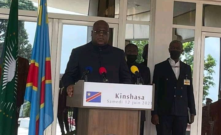 RDC : le chef de l’Etat annonce un message fort pour ce qui est de mesures barrières contre  la covid-19