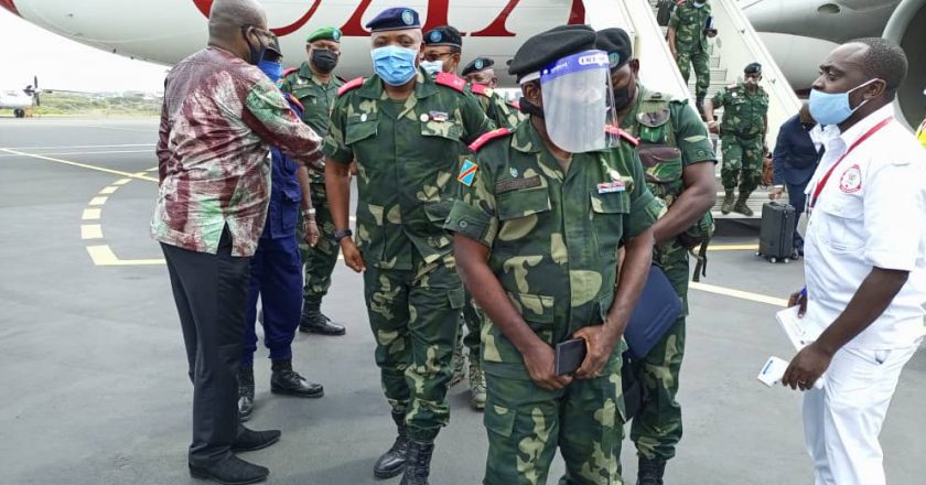 RDC-Beni : le porte-parole de l’IG FARDC, Major Gerry Gbelo donne le résultat du contrôle de fonds mis à la disposition de l’armée