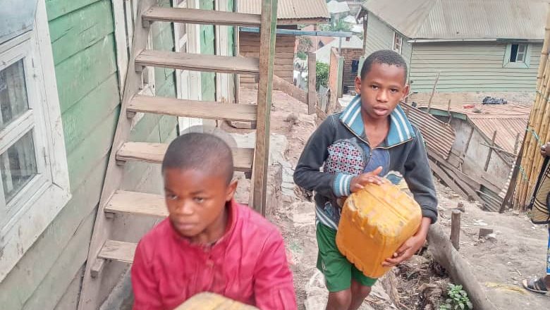 Sud-kivu :  Pénurie en eau potable dans une partie de la commune de kadutu à Bukavu