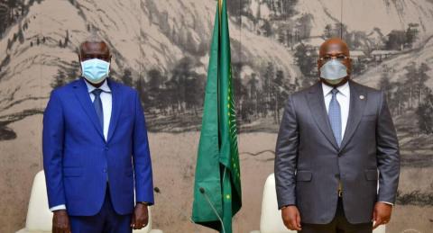 Afrique : Félix Tshisekedi et Moussa Faki exigent la libération de Alpha Condé