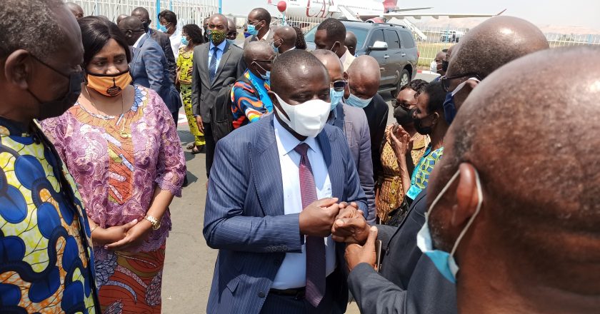 Haut-Katanga : S.E Muhindo Nzangi vient d’atterrir à Lubumbashi