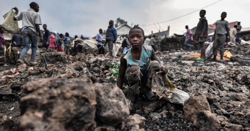 Nord-Kivu : les sinistrés de la dernière éruption volcanique sous menace des agents de sécurité à Munigi
