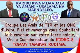 Ituri : “Le coordonnateur de PDDRC-S Tommy Tambwe Uchindi attendu à Bunia” (Communiqué)