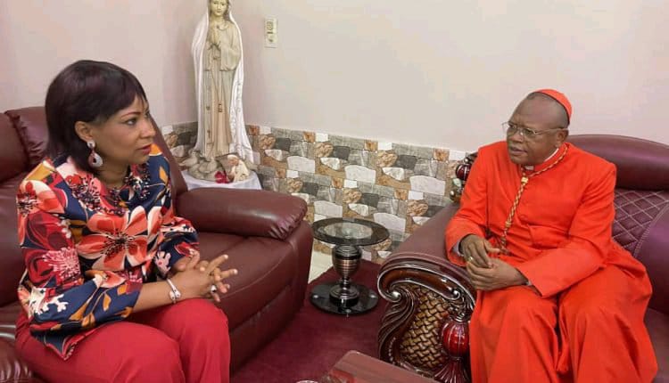 RDC : voici ce qui ressort de l’échange entre le cardinal Fridolin Ambongo et Marie Olive Lembe