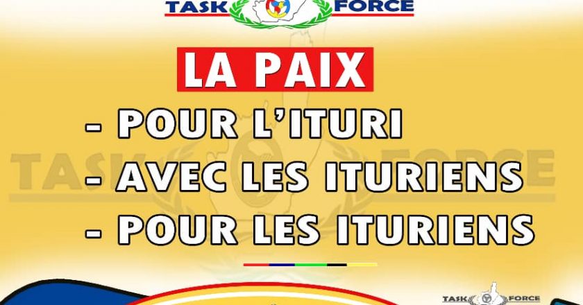 Ituri : la Task force prêche la cohabitation pacifique entre les communautés à Djugu