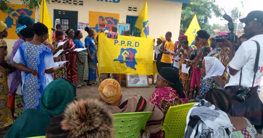 Sud-Kivu : plus de 300 femmes adhérent au PPRD et à la FONDALMU à Baraka