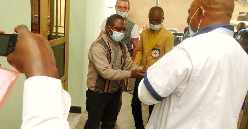 Beni : remise provisoire du pavillon à l’hôpital général de référence par le CICR