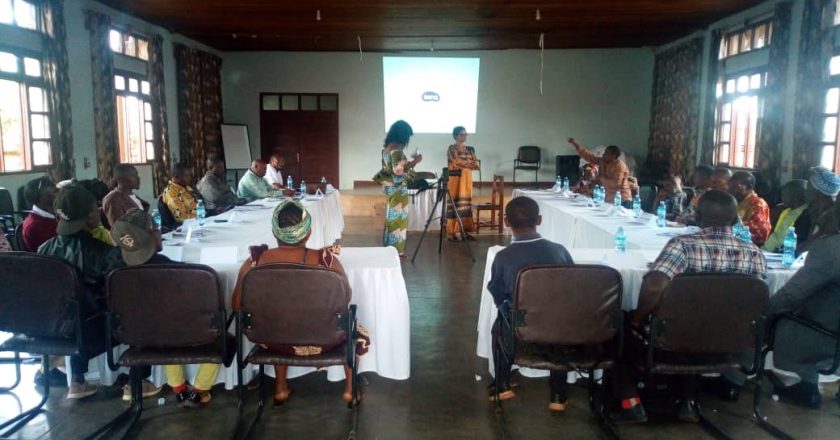 Nord-Kivu: un atelier de mobilisation de la population autour des droits fonciers du peuple autochtone pygmée organisé à Beni
