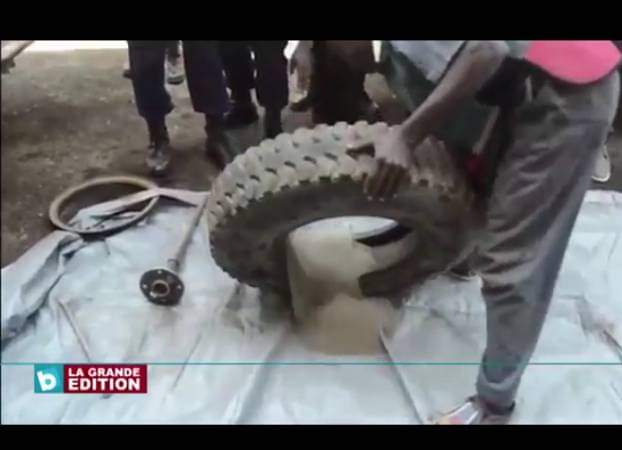 Nord-Kivu : contenant 600 kg du cobalt dans ses pneus, un véhicule en partance pour Rwanda intercepté à la barrière de Rutoboko