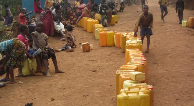 Nord-Kivu: Carrence en eau potable à Beni, la Régideso débordée