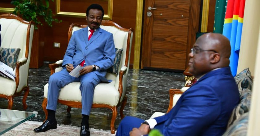 RDC : Bahati Lukwebo et Christophe Mboso reçus en audience par Félix Tshisekedi pour parler des questions sécuritaires du pays