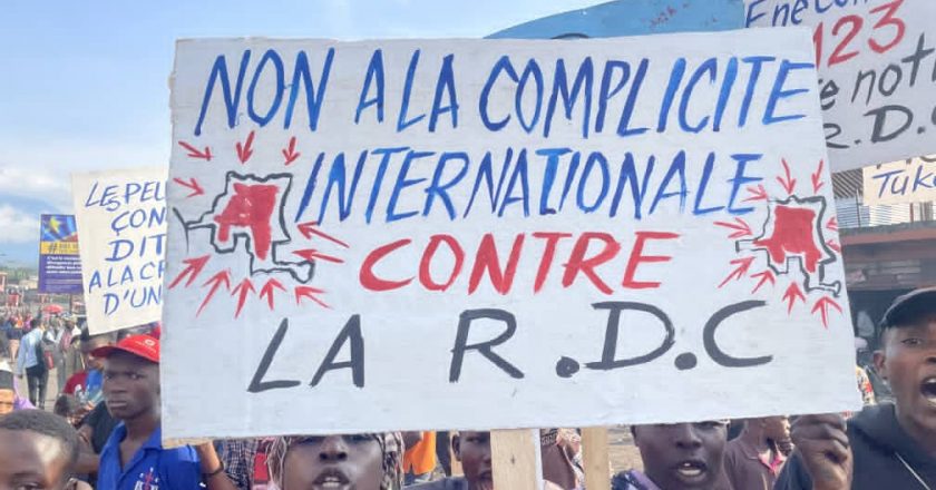 Goma : des mouvements citoyens manifestent contre le silence de la communauté internationale face aux tueries dans l’Est de la RDC