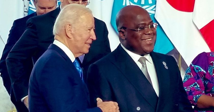 Washington : Félix Tshisekedi a été reçu mercredi 14 décembre par le Président des USA Joe Biden