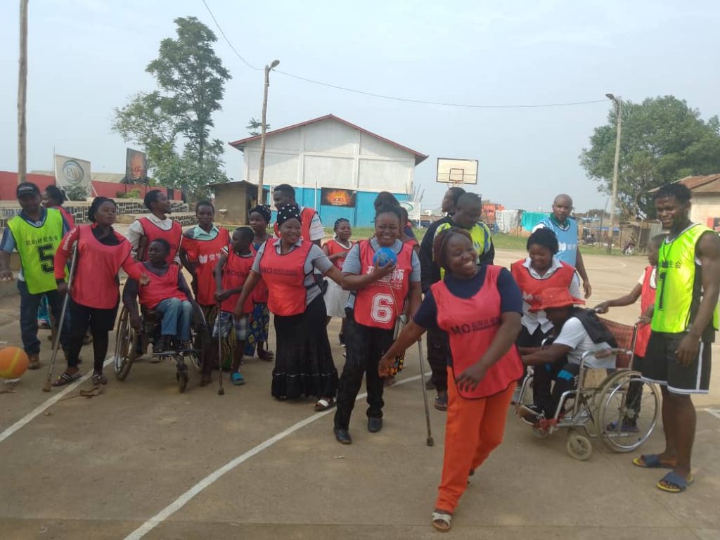 Beni : les personnes vivant avec handicap déterminées aux activités olympiques