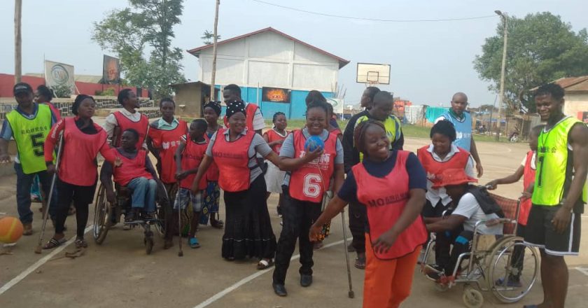 Beni : les personnes vivant avec handicap déterminées aux activités olympiques