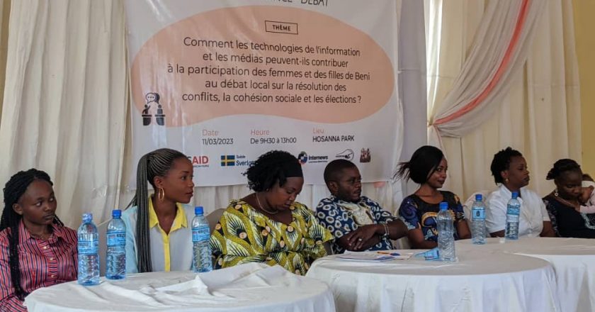 Beni : l’UCOFEM/Nord-Kivu a organisé une conférence-débat à l’occasion de la journée internationale des droits de la femme