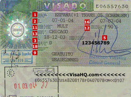 RDC : 53 étiquettes de visas Schengen volés à l’ambassade de l’Espagne
