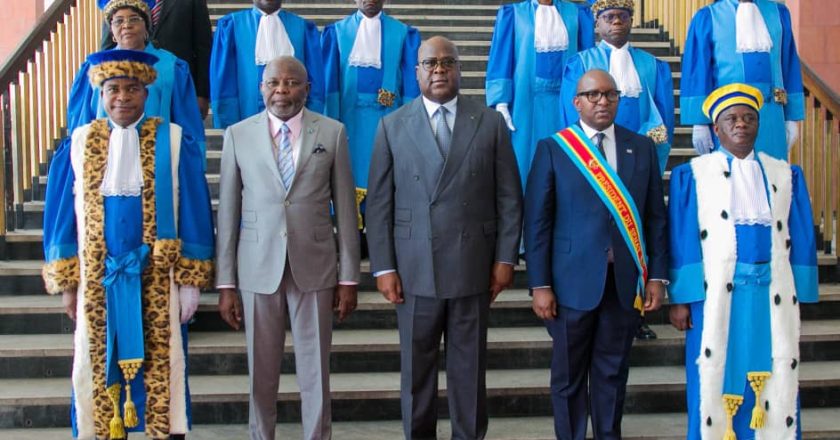 Kinshasa : prestation de serment du Procureur général près la Cour constitutionnelle et de deux nouveaux juges