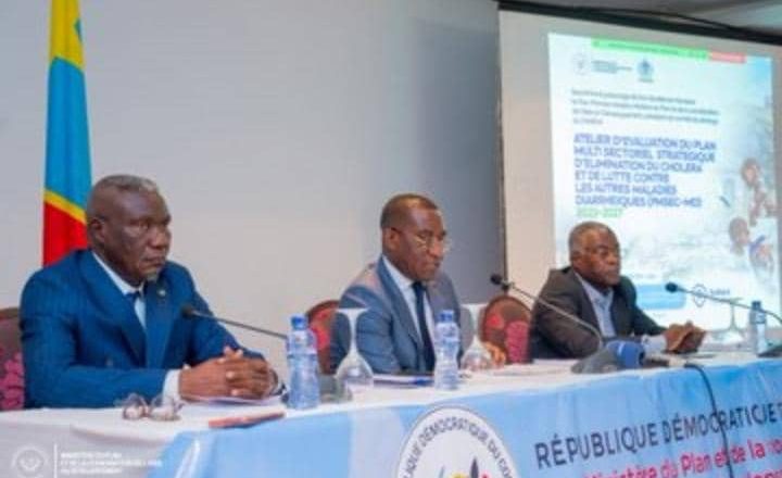 Kinshasa : lancement d’un atelier d’évaluation de l’an 1 & 2 du Plan Multisectoriel Stratégique d’Elimination du Choléra et de contrôle des autres Maladies Diarrhéiques