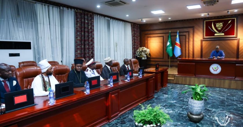 Kinshasa : Félix Tshisekedi a reçu la plateforme des confessions religieuses