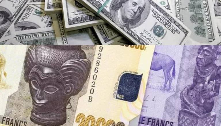 Baisse du taux du dollar Américain en RDC : le gouvernement Congolais s’en félicite