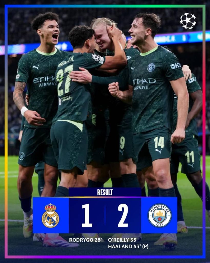 LdC UEFA : le Real Madrid poursuit ses chutes, Arsenal continue son parcours sans faute, voici les résultats du mercredi soir