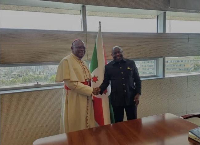 Grands-Lacs : à Addis-Abeba, Evariste Ndayishimiye et Fridolin Ambongo échangent sur la situation sécuritaire de la région